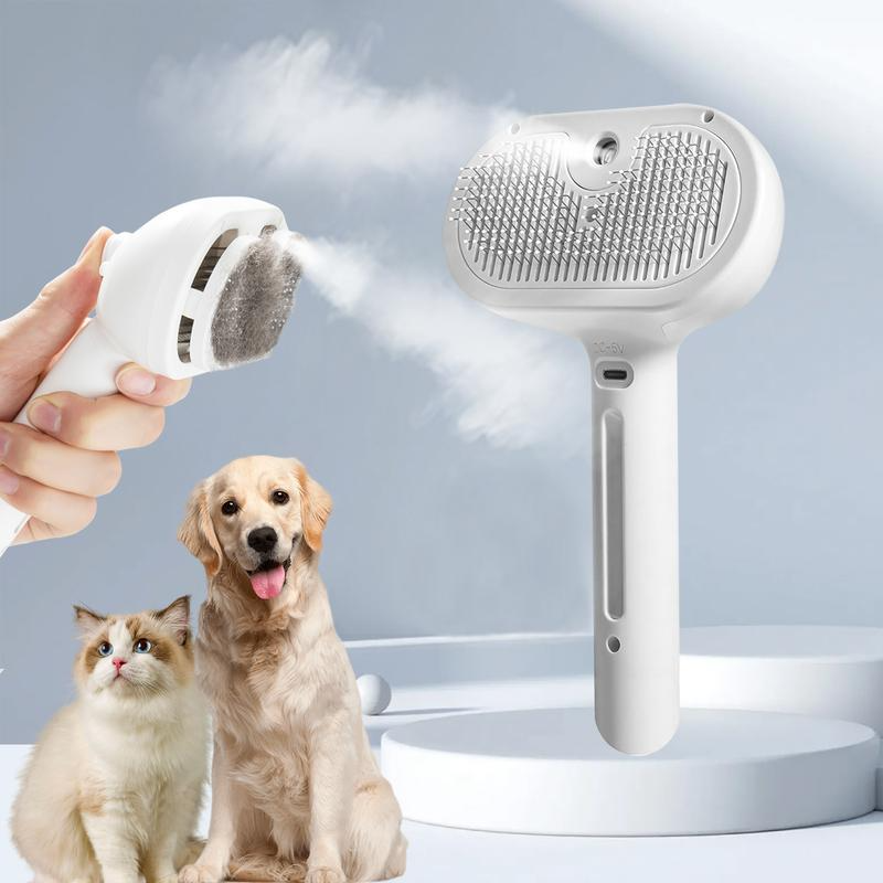 GroomBrush™ - All-in-One Pet Grooming Mist Brush