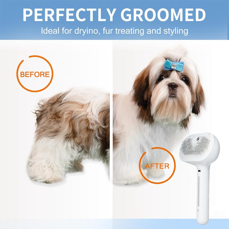 GroomBrush™ - All-in-One Pet Grooming Mist Brush