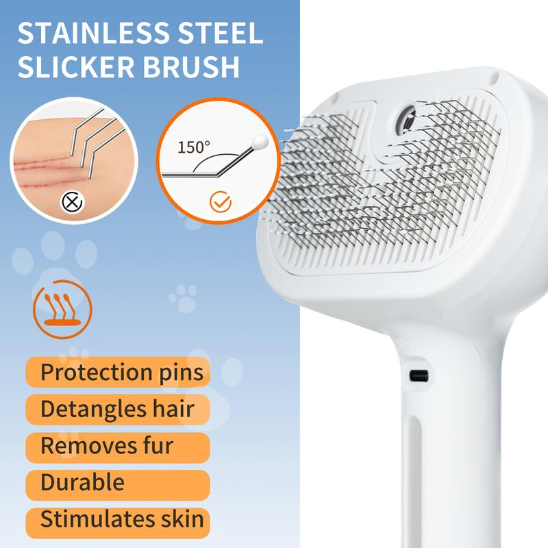 GroomBrush™ - All-in-One Pet Grooming Mist Brush