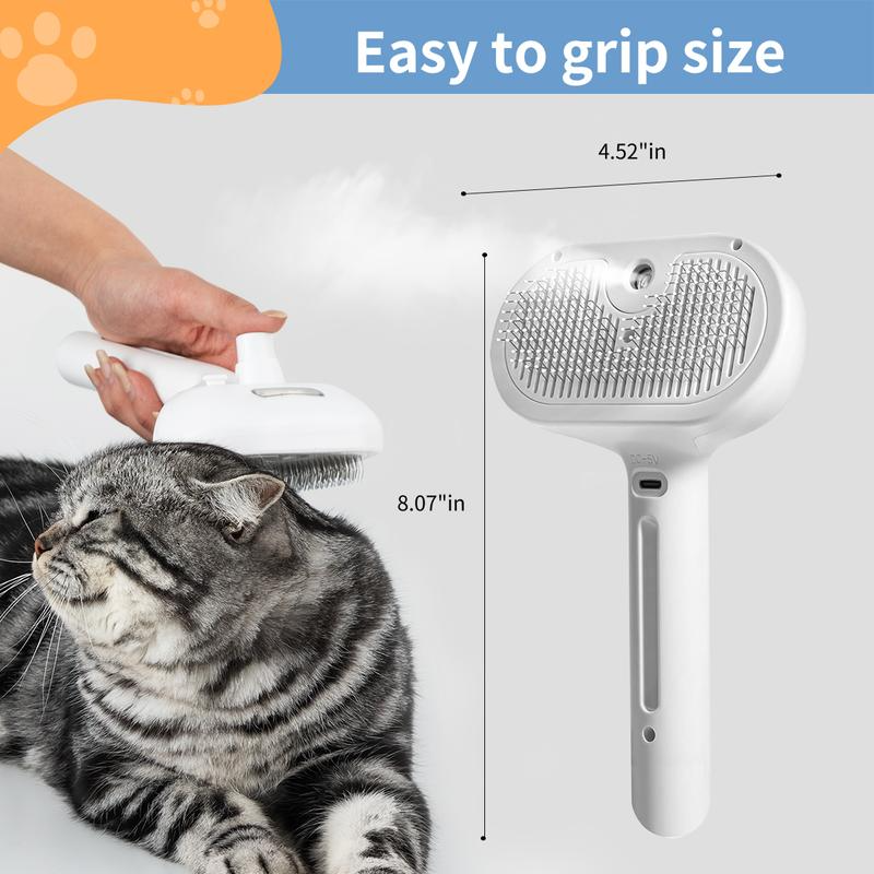 GroomBrush™ - All-in-One Pet Grooming Mist Brush