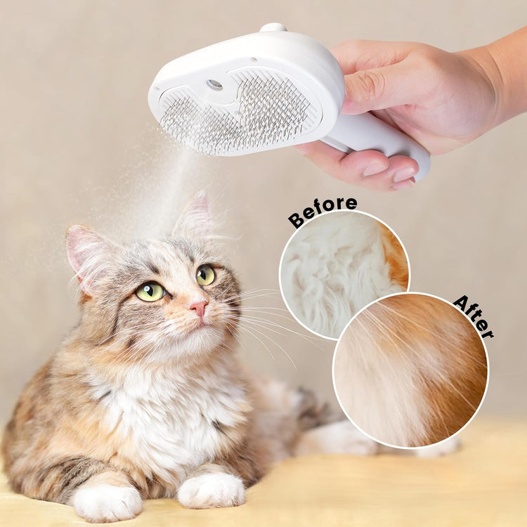 GroomBrush™ - All-in-One Pet Grooming Mist Brush